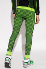 Gucci neon Leggings with ‘GG’ pattern
