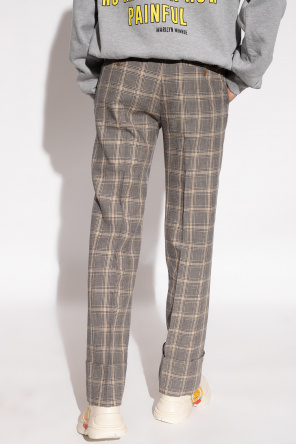 Gucci Checked trousers