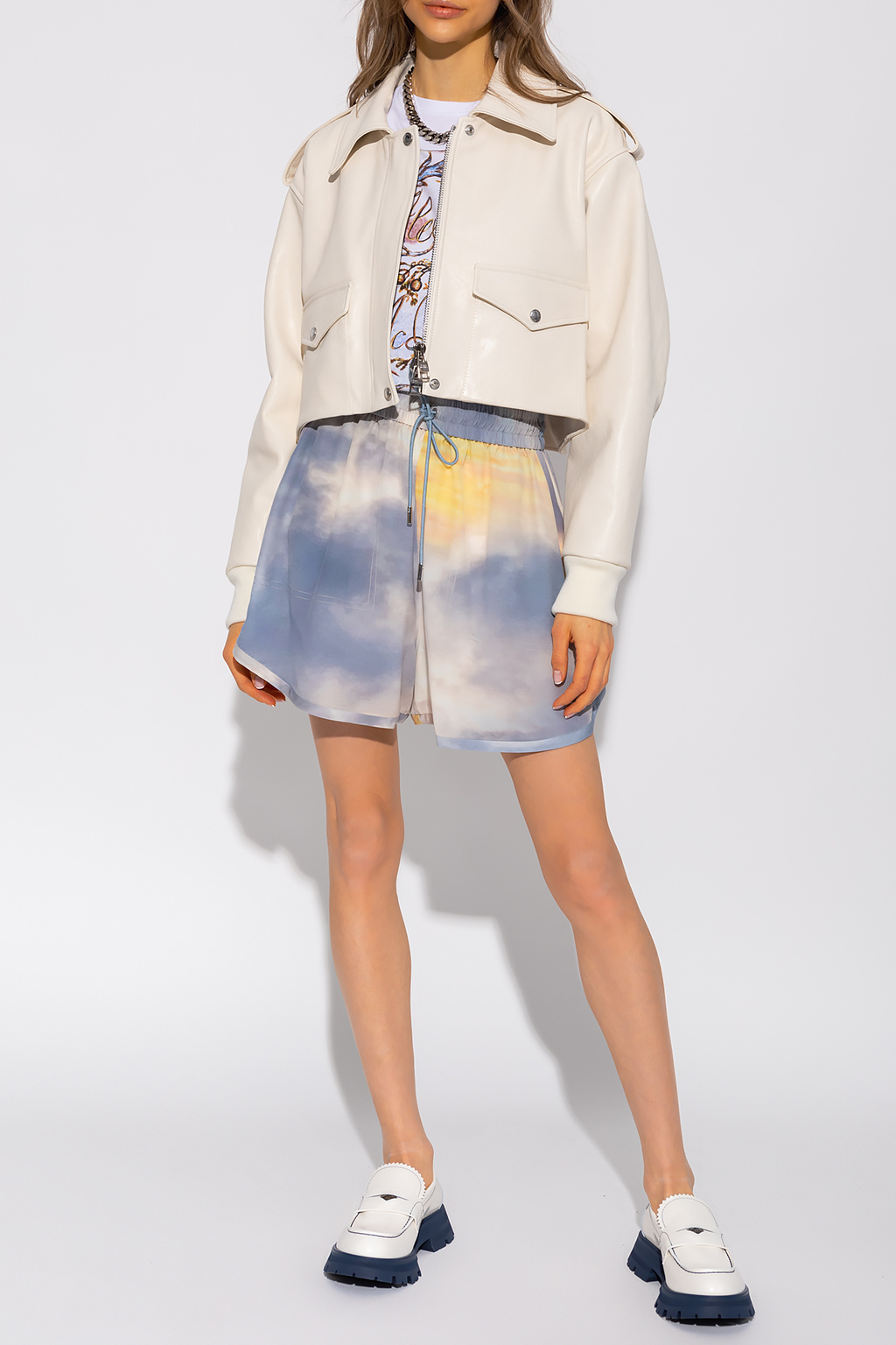 Alexander McQueen Silk shorts