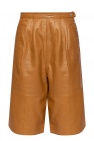 Coach BROWN Leather trousers