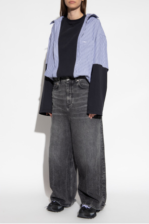 Jeans with dropped crotch od Balenciaga