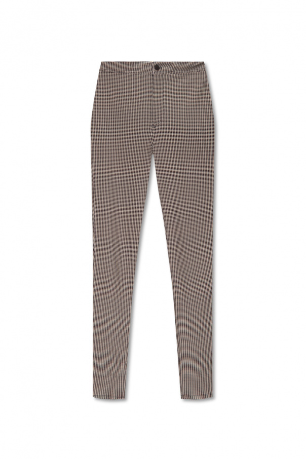 Saint Laurent Houndstooth skinny trousers