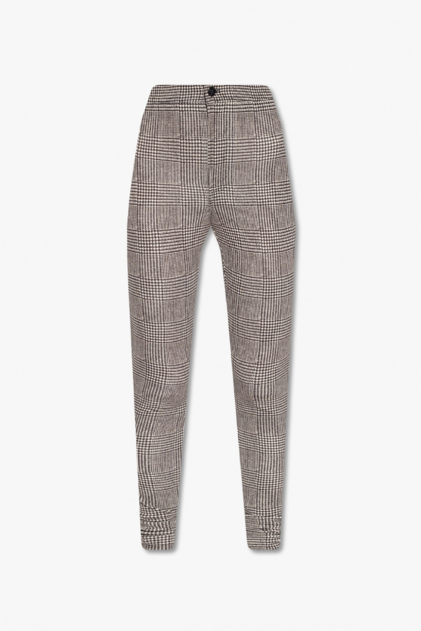 Saint Laurent Checked trousers
