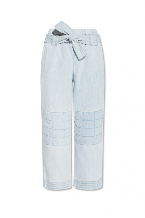 Яскраві літні джинси mac stella з квітковим принтом