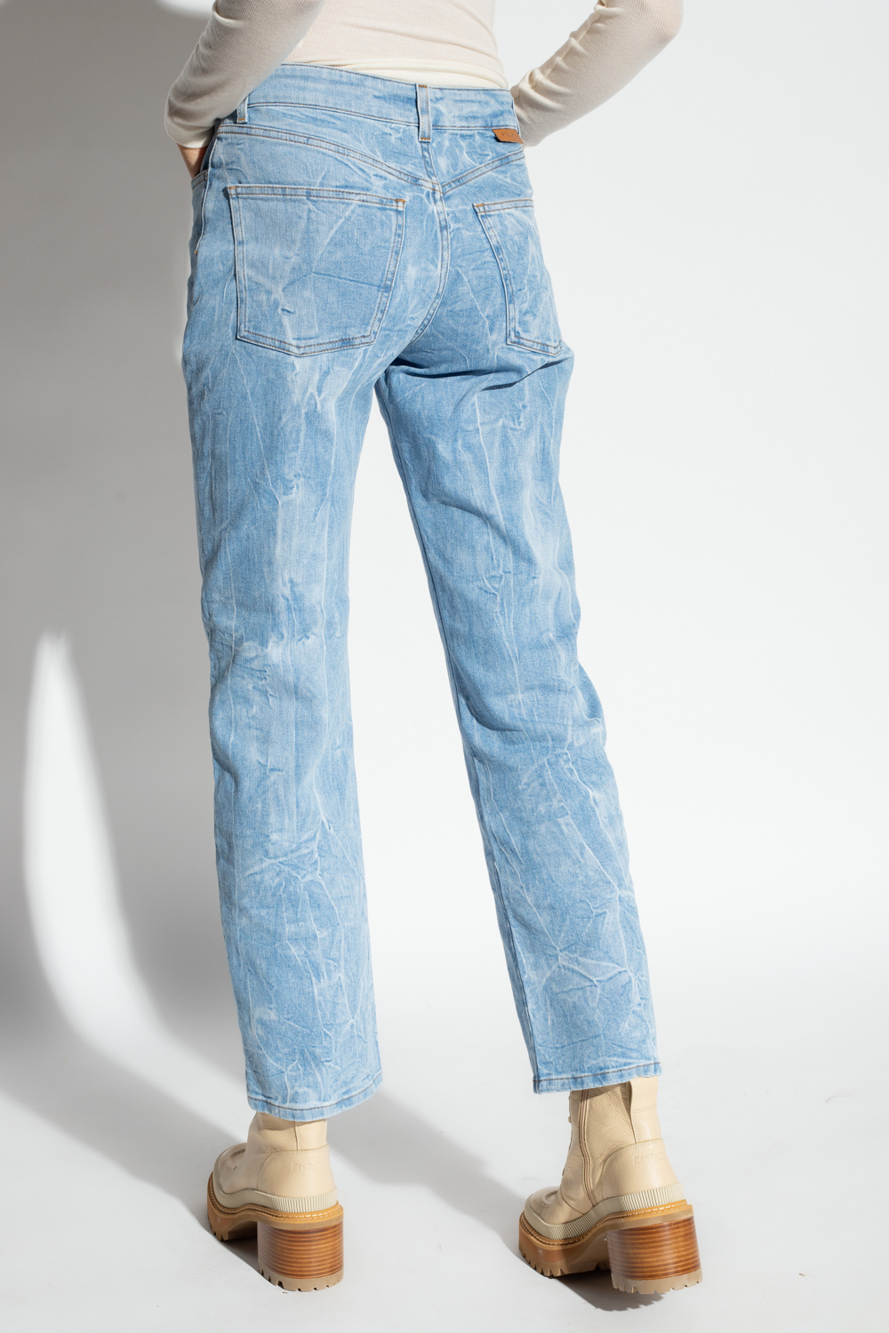 stella embellished McCartney Straight jeans