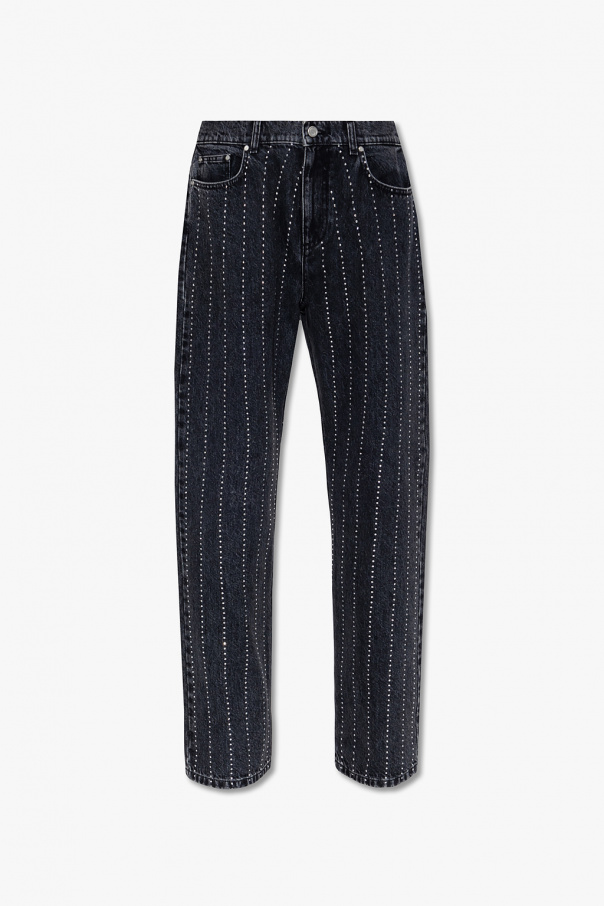 Stella McCartney Jeans with glossy appliqués