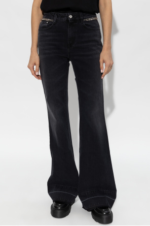 Stella McCartney stella mccartney cropped slim jeans multi