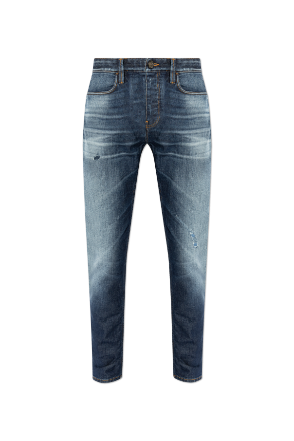 Emporio Armani Jeansy typu `Slim Fit`