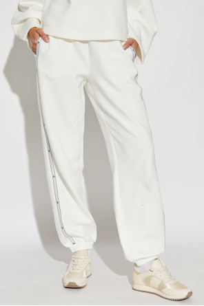 Emporio Armani Tracksuit bottoms with side stripes