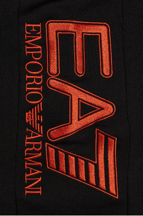 EA7 Emporio Armani Sweatpants with embroidered logo