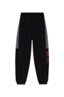 EA7 Emporio Armani Sweatpants with embroidered logo