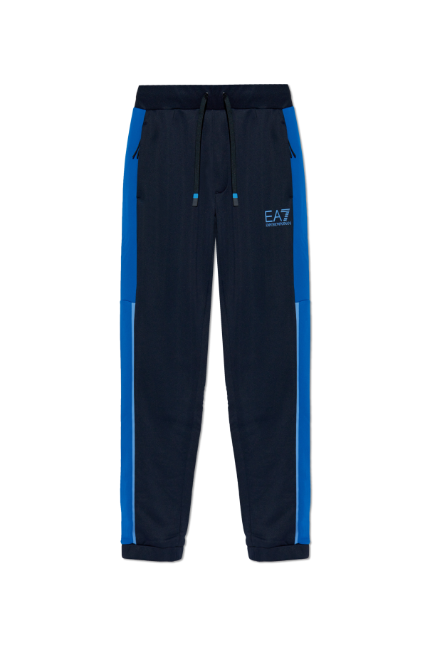 EA7 Emporio Armani Sweatpants with printed logo