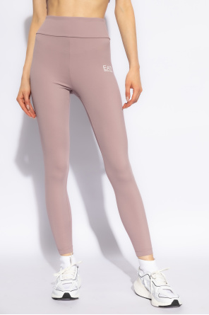 EA7 Emporio Armani Leggings with printed logo