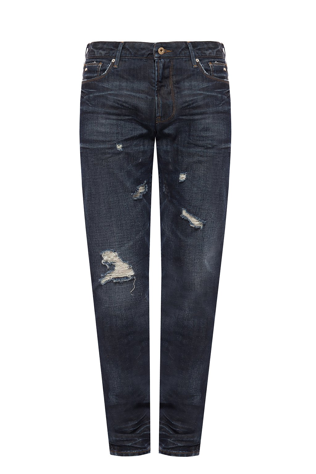 armani distressed jeans