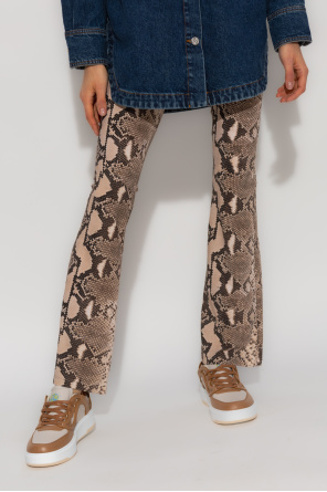 Stella McCartney Trousers with animal motif