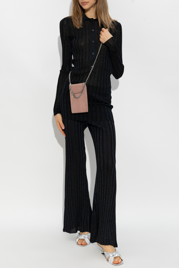 Stella McCartney Prążkowane spodnie