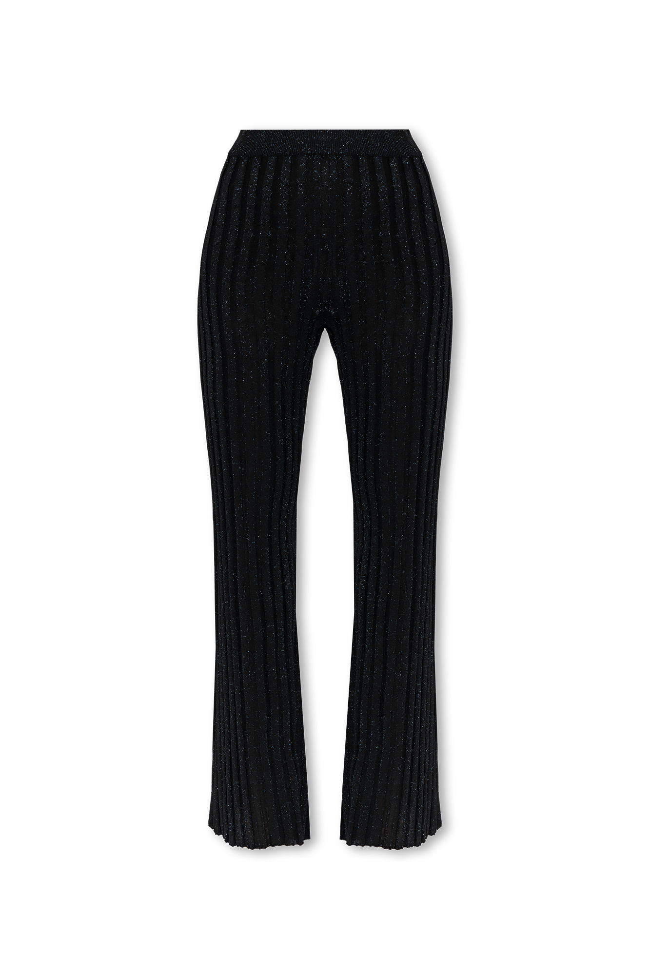 Black Ribbed trousers Stella McCartney - Vitkac Italy