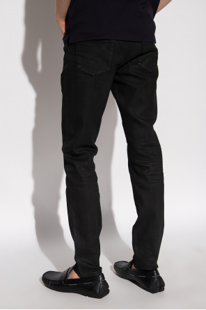 Emporio armani laces Waxed jeans