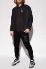 EA7 Emporio Armani BLACK Sweatpants with logo