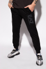 EA7 Emporio Armani BLACK Sweatpants with logo