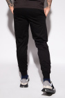 EA7 Emporio Armani BLACK Sweatpants with logo