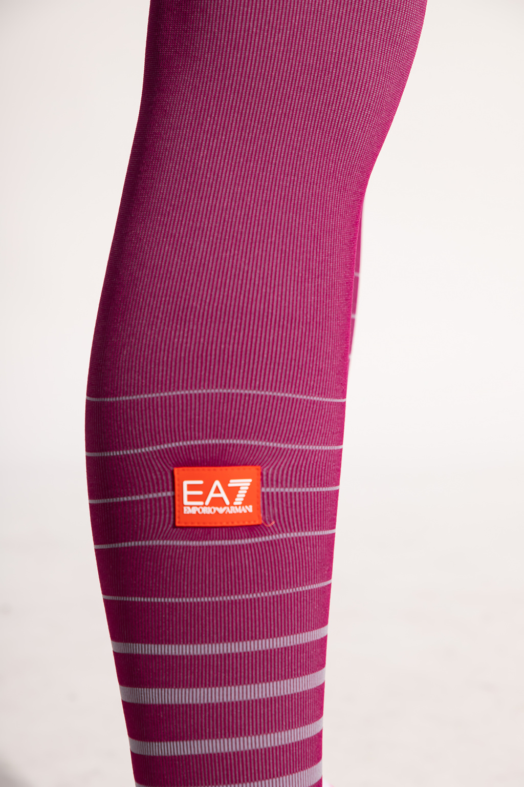 EA7 Emporio Armani Leggings with stitching