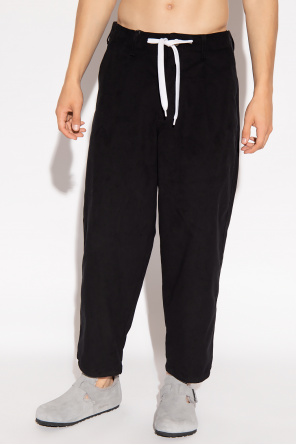 Emporio Armani Cotton stretch-cotton trousers
