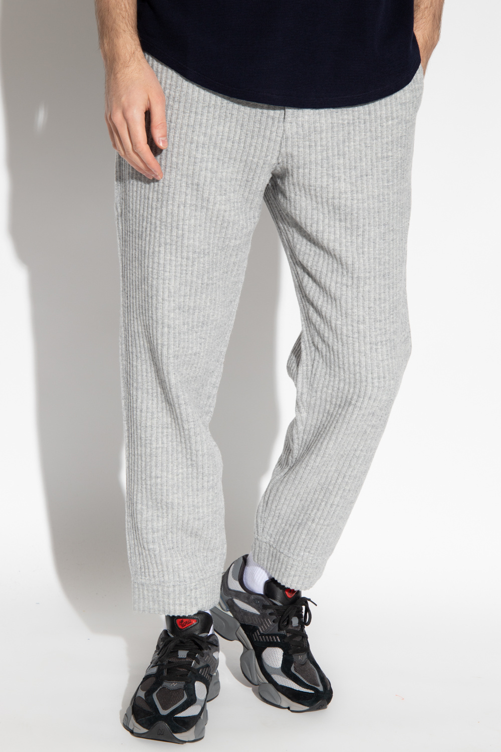 Emporio Armani Ribbed trousers