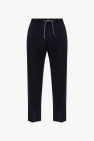 Emporio Armani NAVY BLUE Trousers with logo