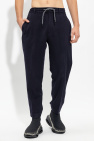 Emporio Armani NAVY BLUE Trousers with logo