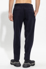 Emporio Armani NAVY BLUE Trousers with logo