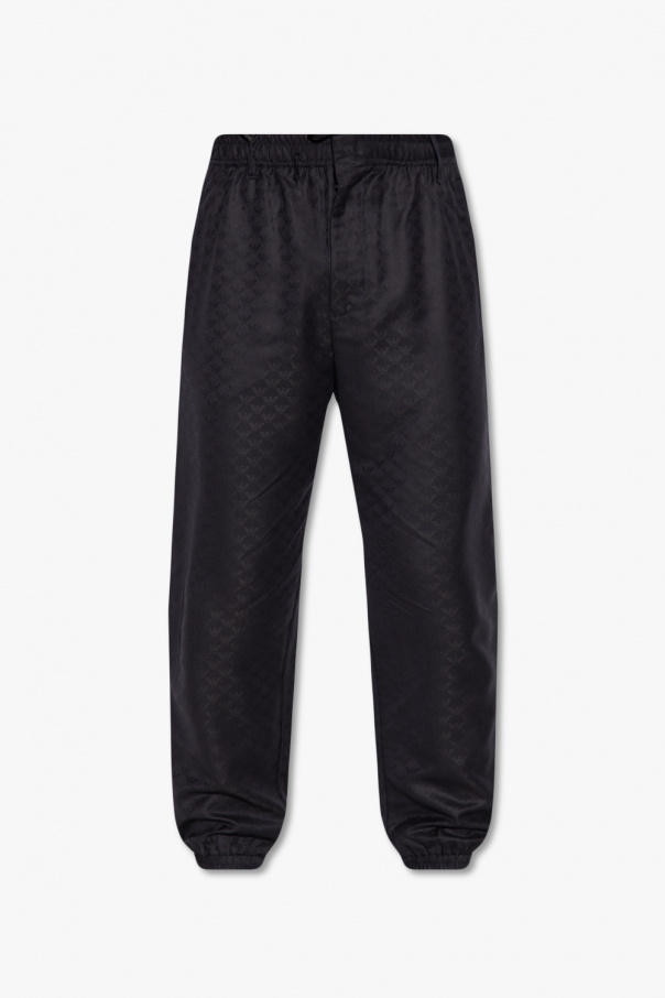 Emporio Armani Monogrammed Trainers trousers