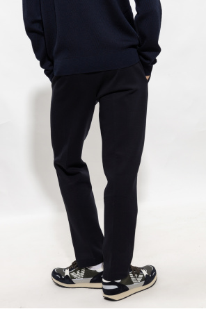 Emporio Armani Pleat-front Look trousers
