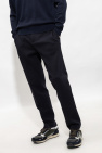 Emporio Armani NAVY BLUE Pleat-front trousers