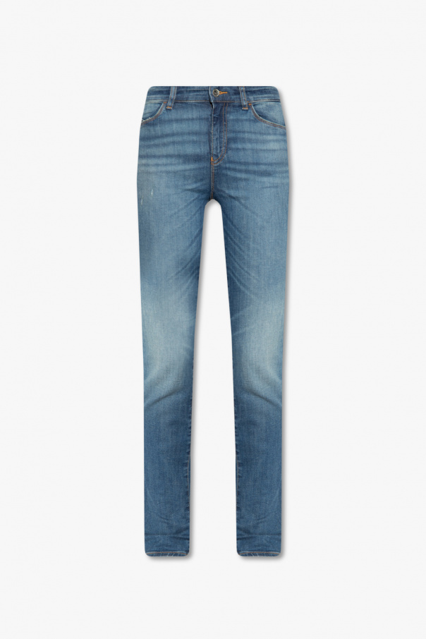 Emporio Armani ‘J18’ Red-fit jeans