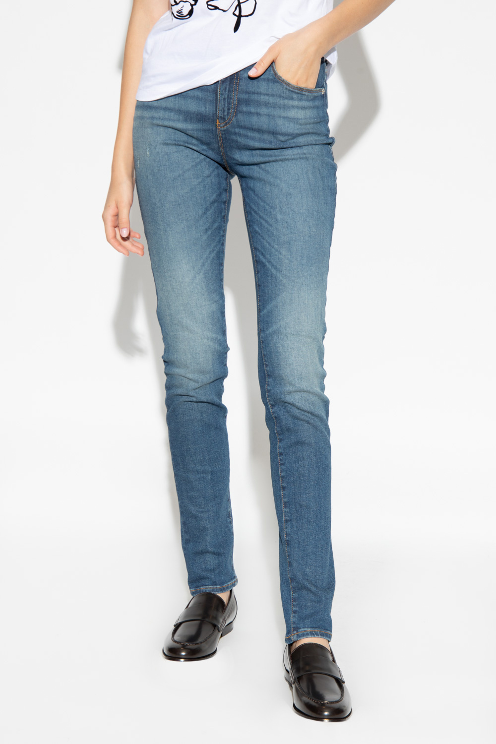 Emporio Armani ‘J18’ slim-fit jeans
