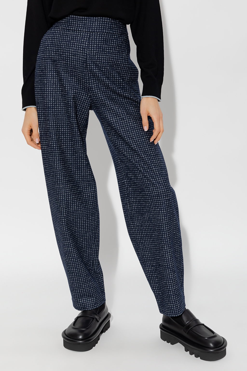 Emporio Armani Checked trousers