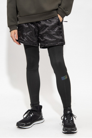 EA7 Emporio Armani Training leggings with shorts