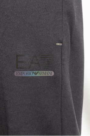 Ea7 Emporio Armani T-shirt con logo Grigio emporio armani hose mit geradem bein item