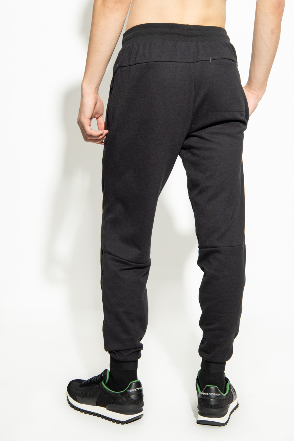 EA7 Emporio Armani Sweatpants with logo