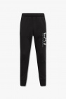 EA7 Emporio Armani BLACK Sweatpants with logo