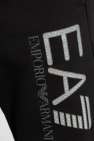 EA7 Emporio Armani BLACK Sweatpants with logo