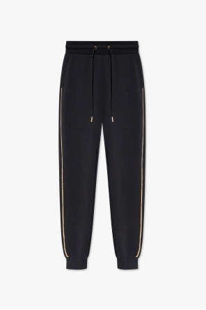 Sweatpants with logo od emporio armani ankle boots