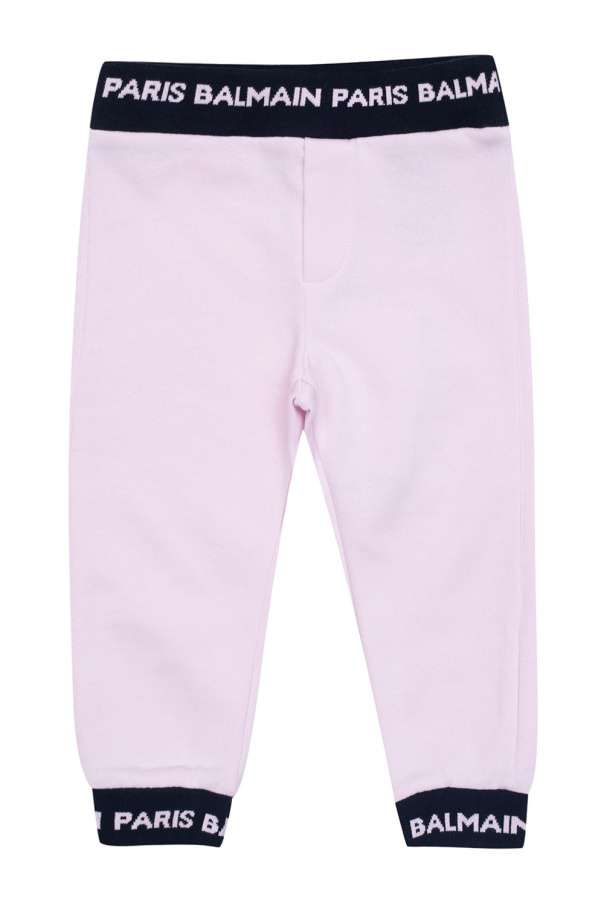 balmain buty Kids Sweatpants with logo