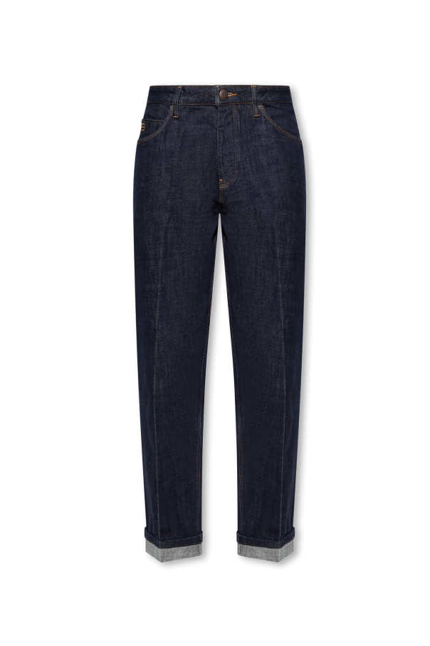 emporio armani grey distressed jeans od Emporio Armani