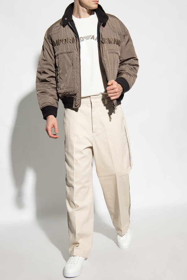 Emporio Armani Cotton trousers