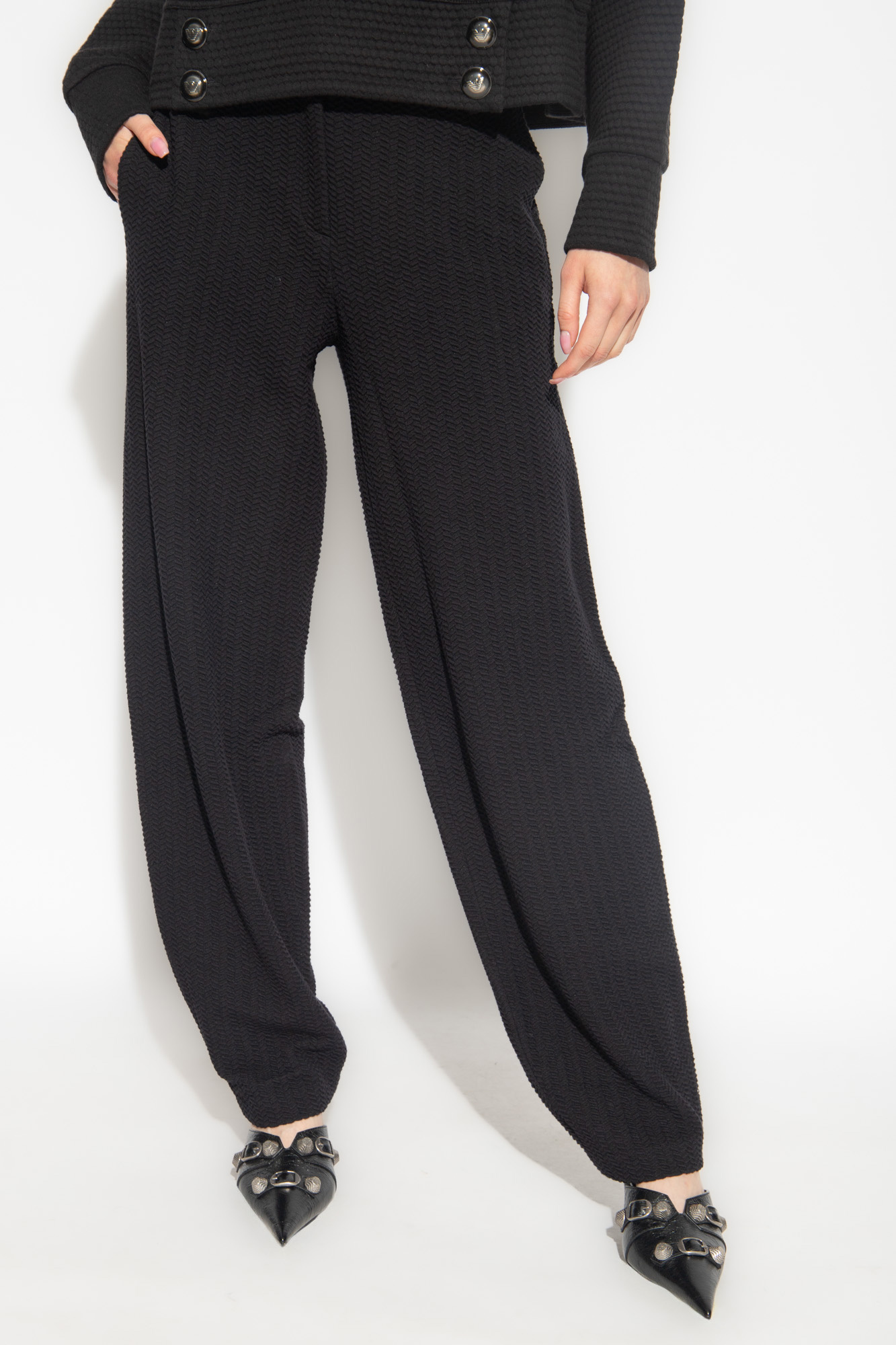 Emporio Armani Loose-fitting trousers