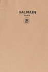 Balmain Kids Balmain Monogram Wool Beanie Cap
