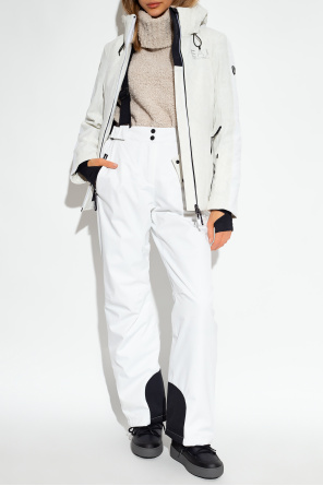 Ski trousers with logo od Emporio Armani velvet single-breasted suit jacket
