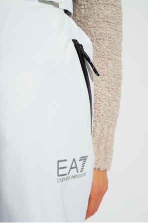EA7 Emporio Armani Spodnie narciarskie z logo